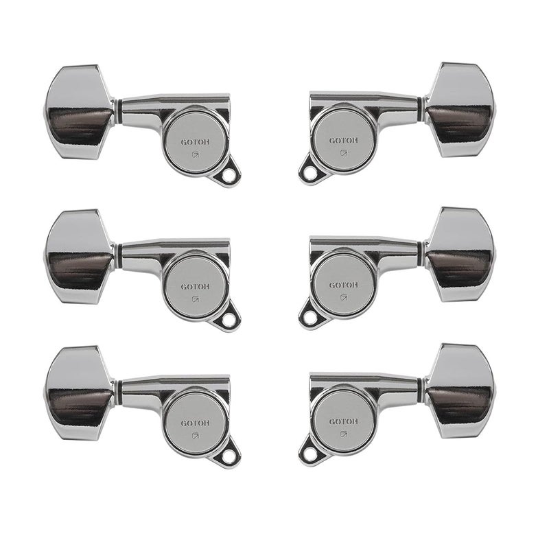 Gotoh Tuners Machine Heads SG381-01 - Chrome - 3 Per Side 07202CX - Image 4